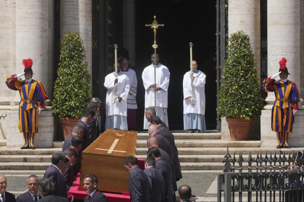 <b>Pope Francis</b>' funeral as it happened: '<b>pope</b> among the people' laid ...