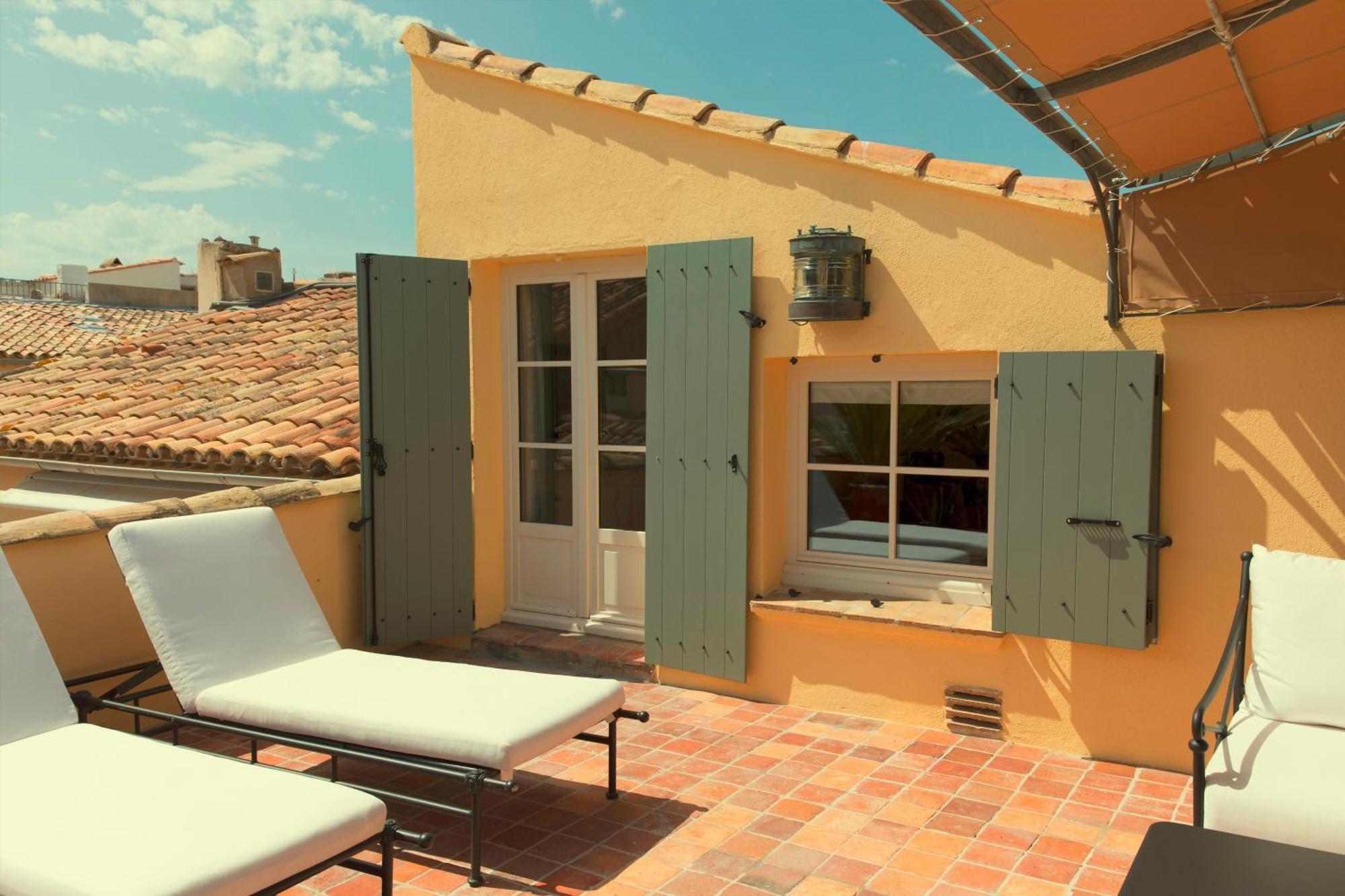 Prestige Tropezian room Terrace Sea View
