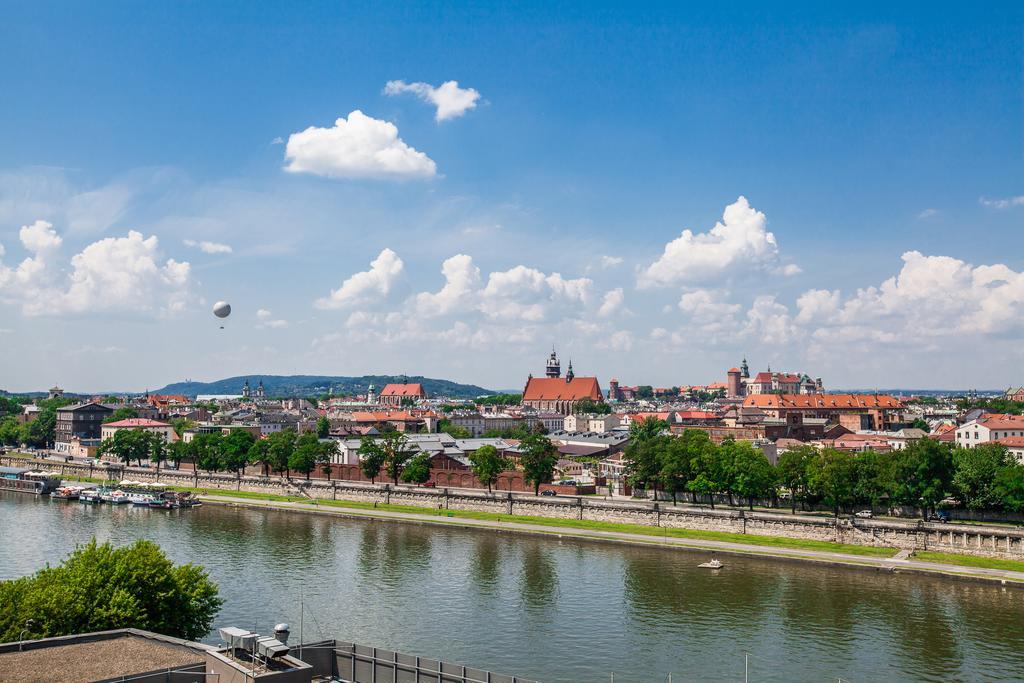 Camera doppia con vista sul fiume Vistola