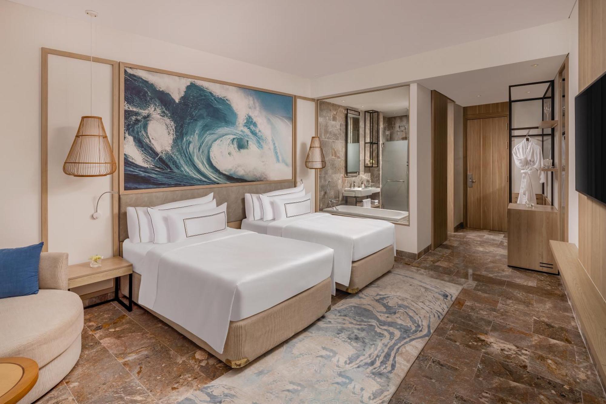 Deluxe Zimmer mit Meerblick und Badewanne – tägliche Gästeaktivitäten