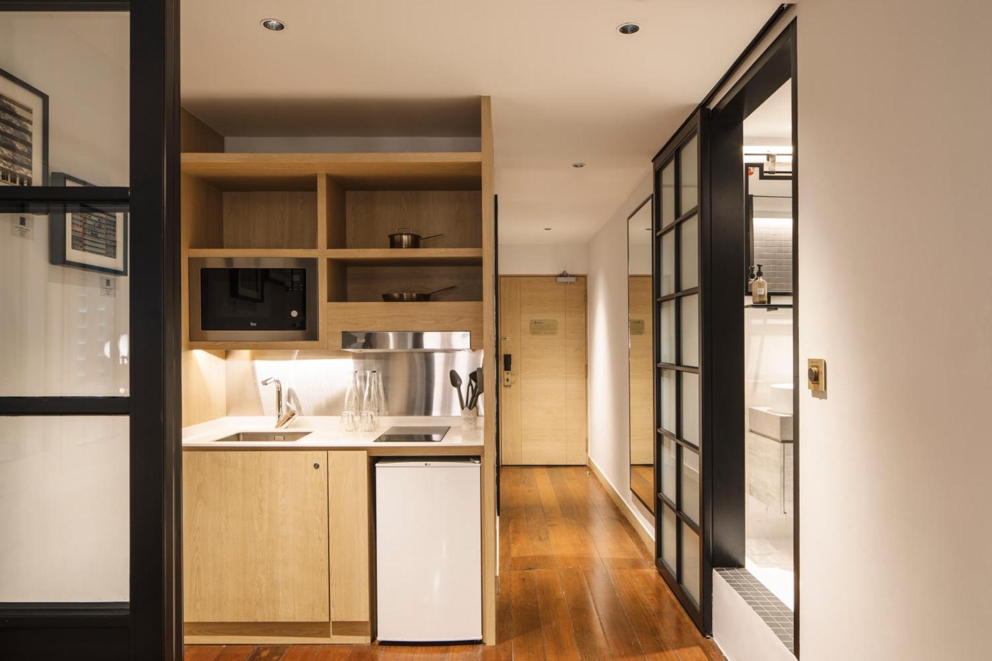 Premier Studio mit Balkon oder Wohnzimmer