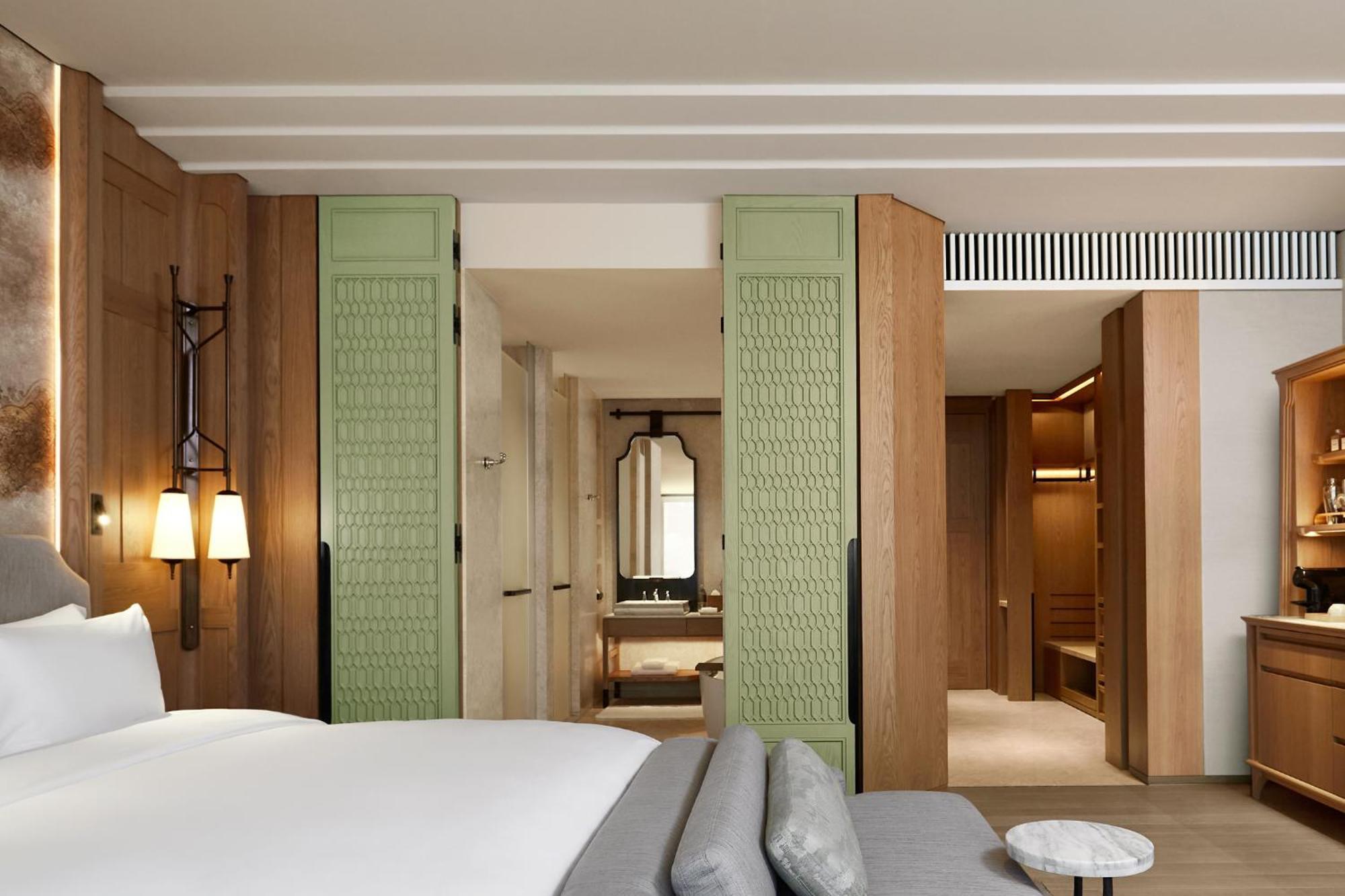 Chambre d'angle Premier avec lits jumeaux