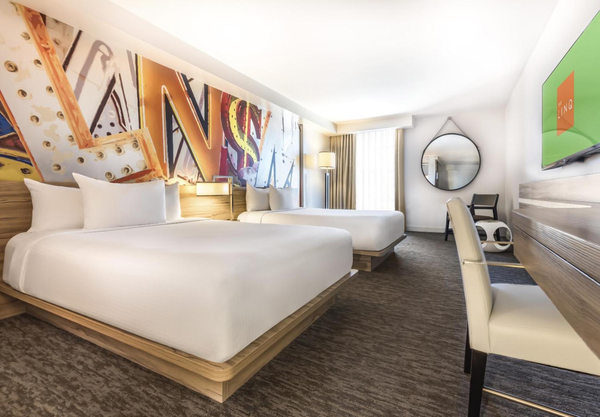 Deluxe Room, 2 Doubles, Non-Smoking