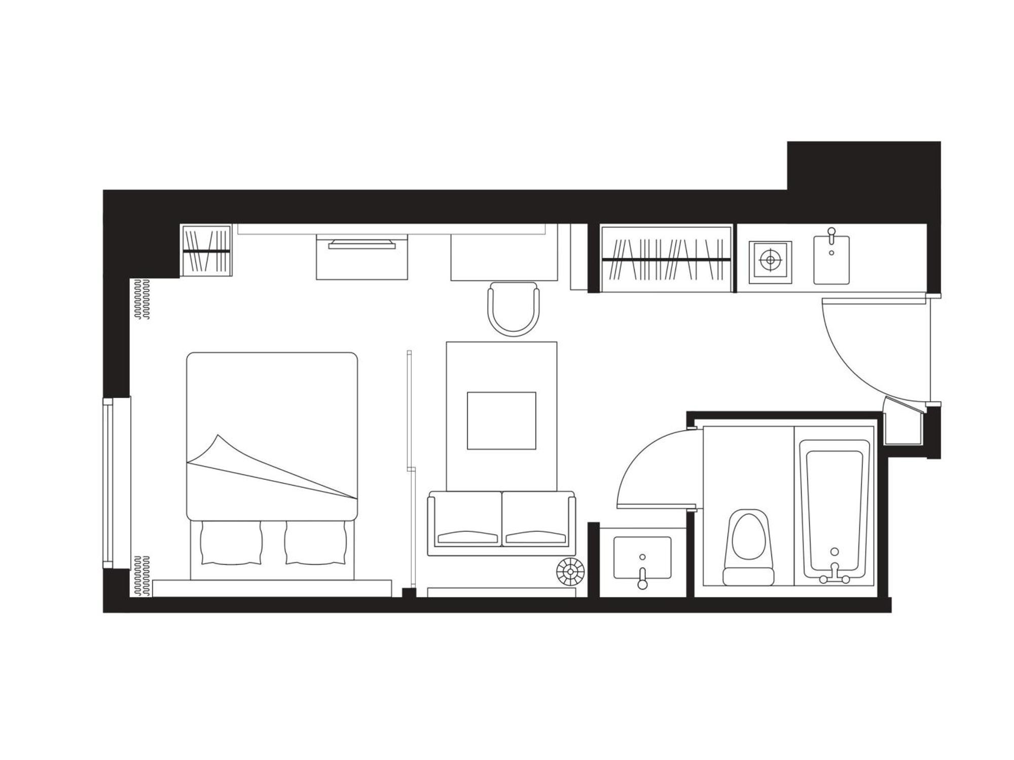 Habitación Doble Estudio
