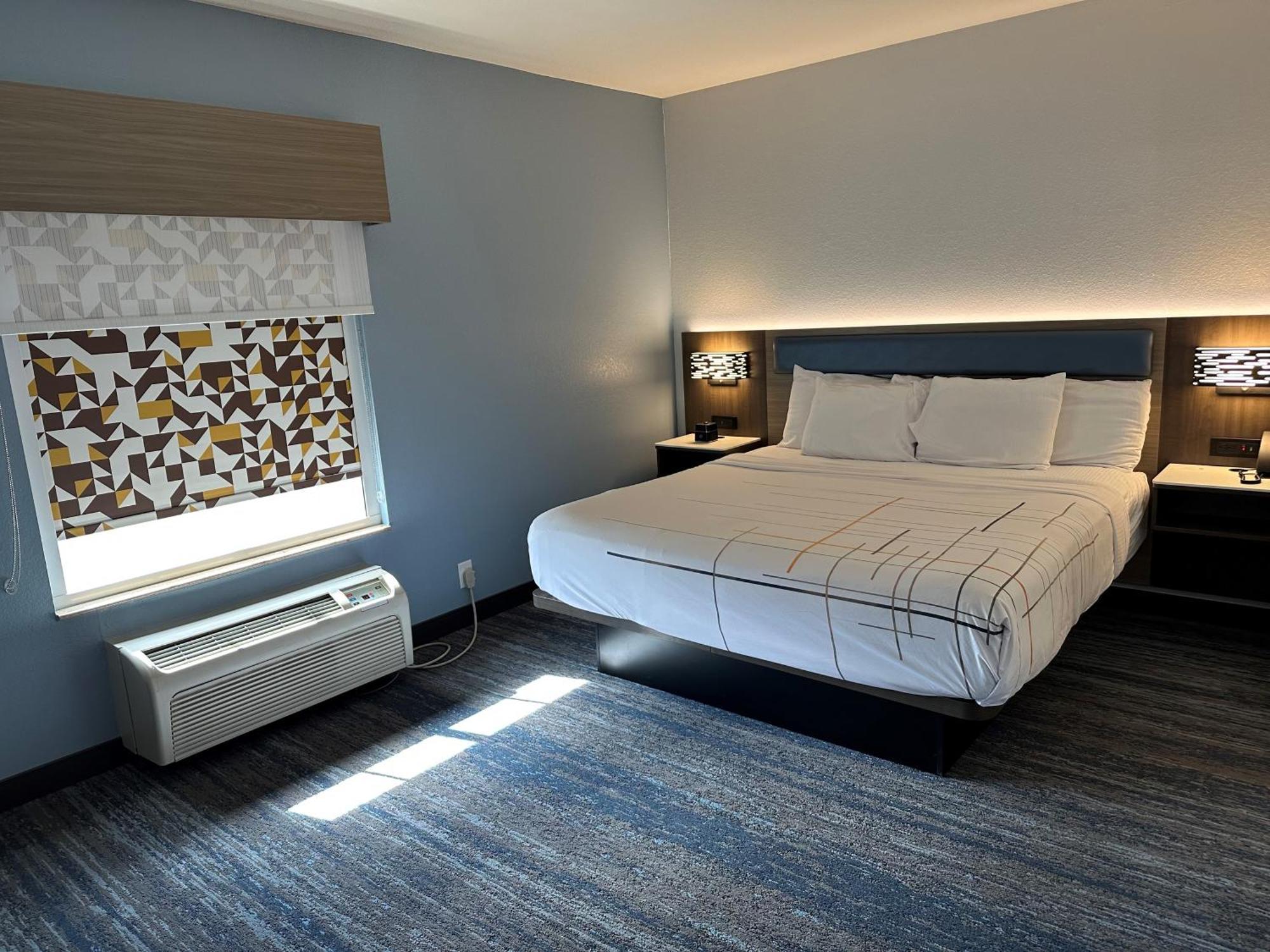 King Room with Roll-In Shower Bars - Mobility Accessible/Non-Smoking