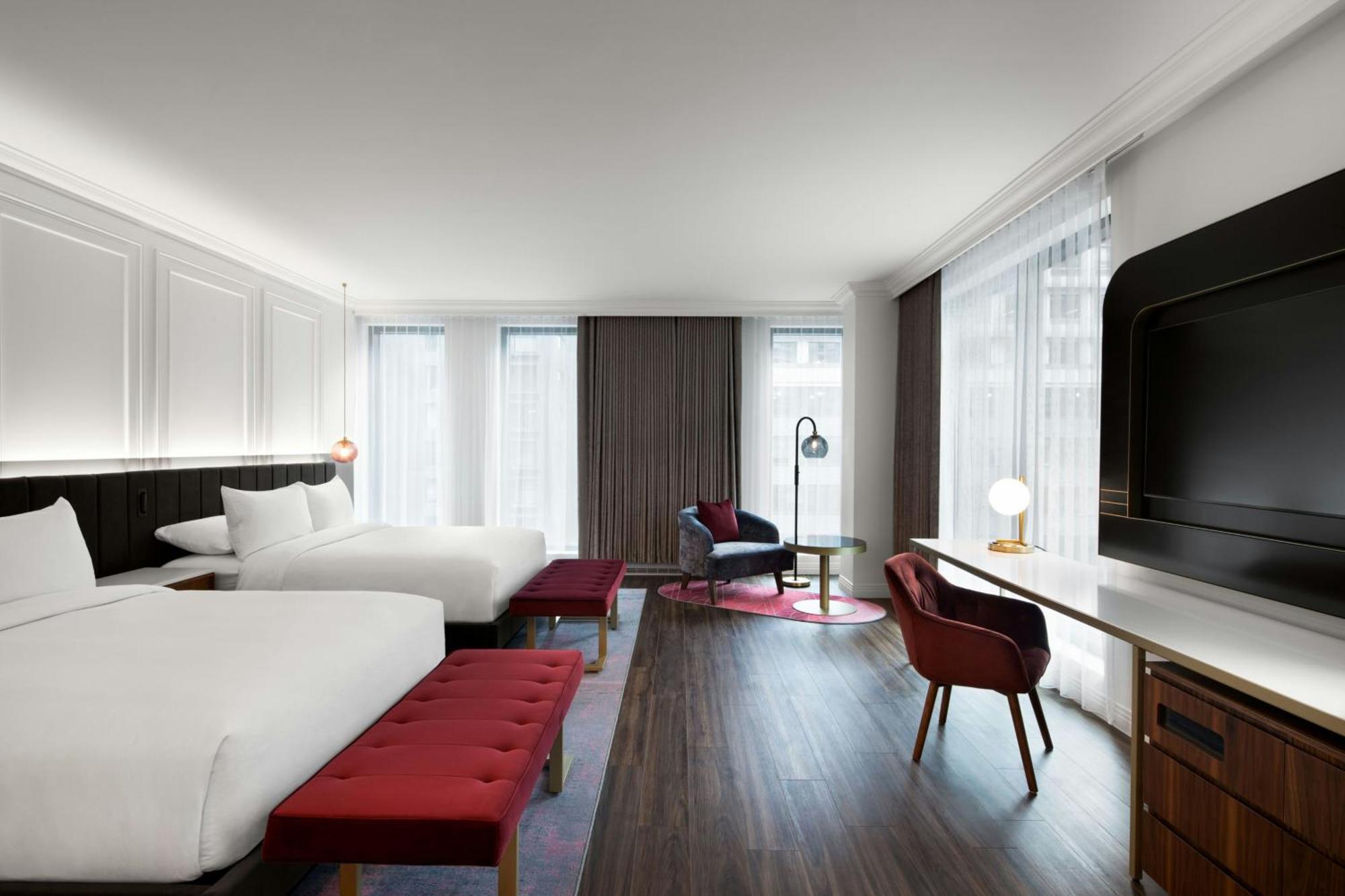 Habitación Estándar con vistas a la ciudad - 2 camas grandes