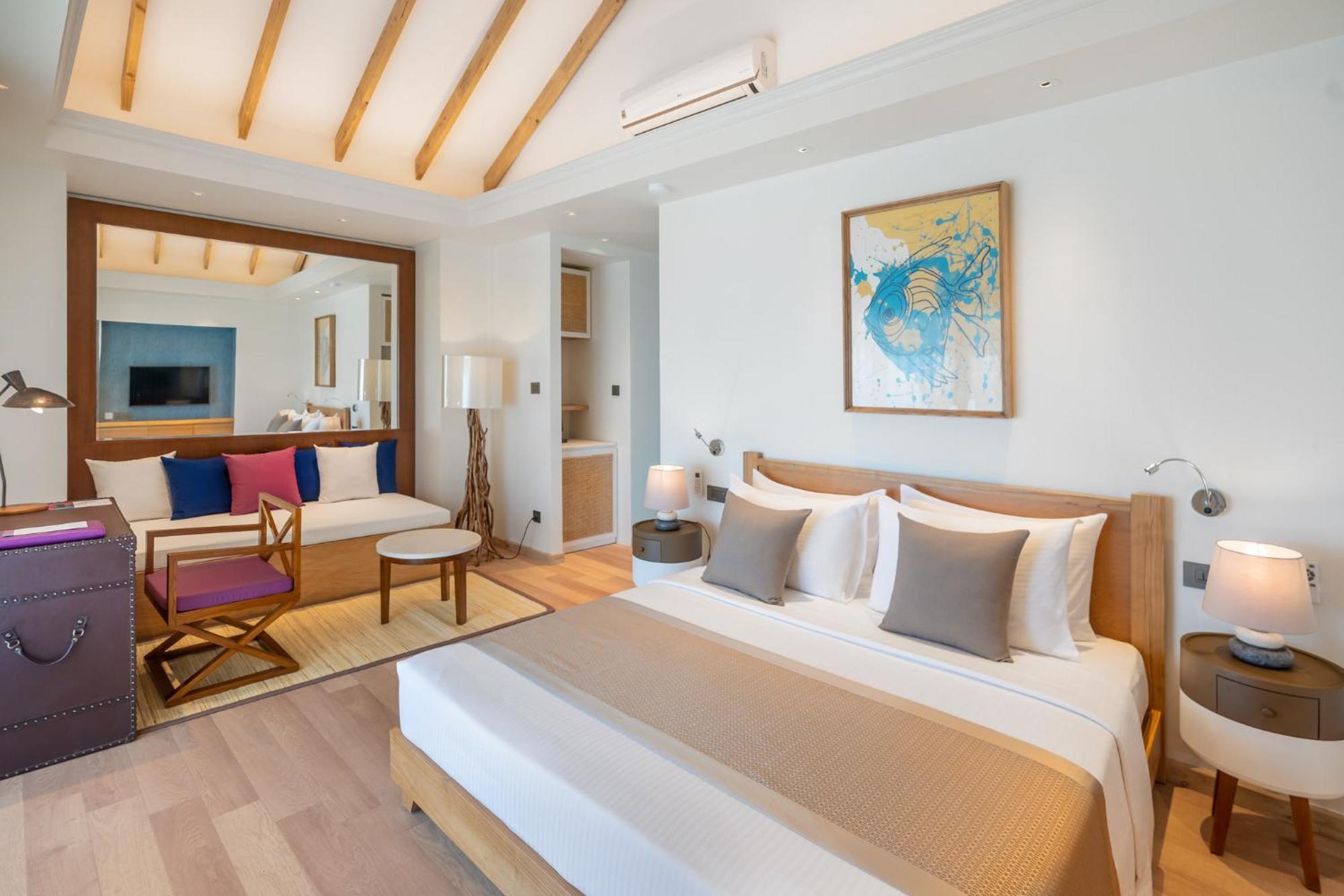 Water Bungalow speedboat transfers 1 up to 2 guests stays valid to 31 Oct 2027 Spa & F&B