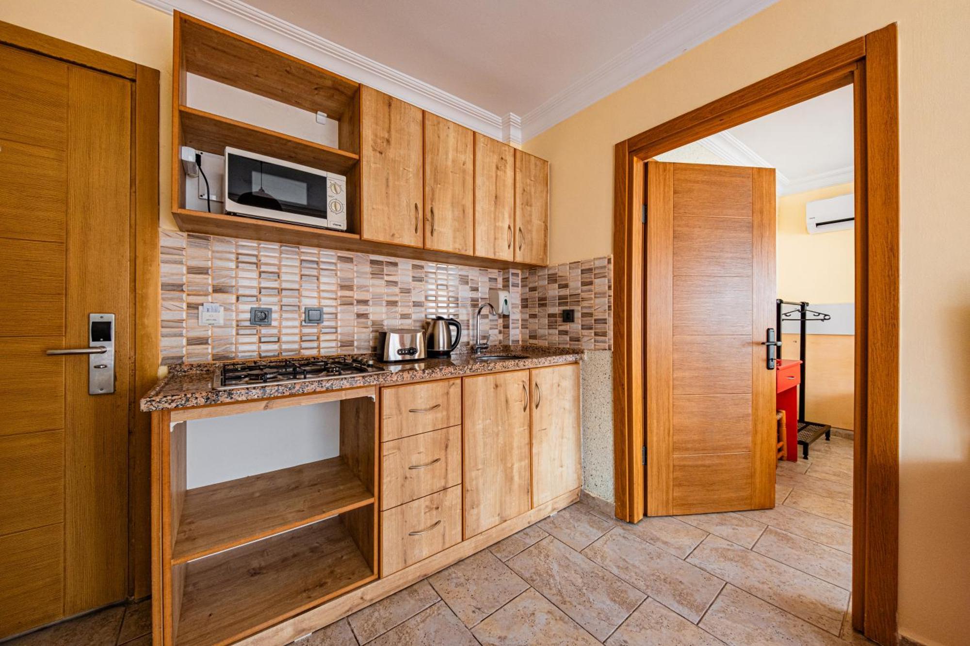 Appartement met Uitzicht op het Zwembad