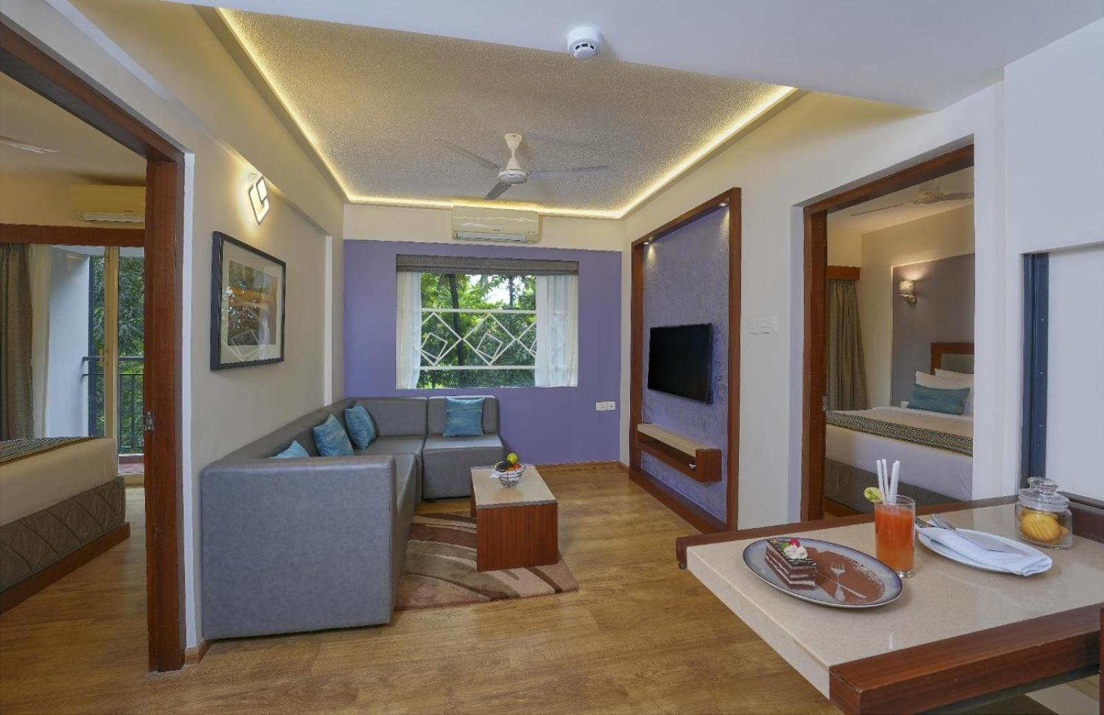 Two-Bedroom Suite on Food & Soft Beverages only Restaurant & on Spa
