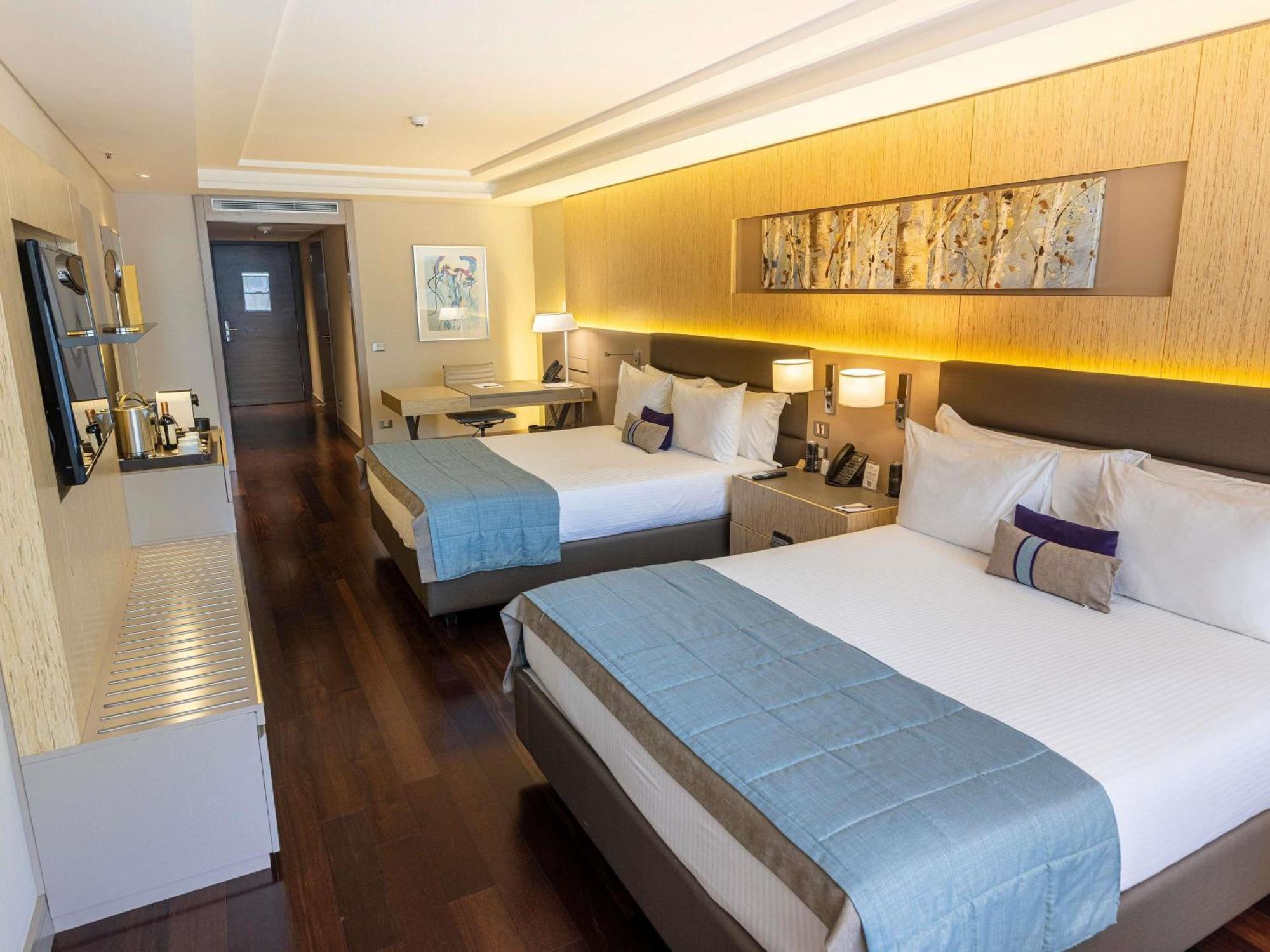 Suíte deluxe com cama queen-size e vista do parque - Acessível para pessoas com mobilidade reduzida