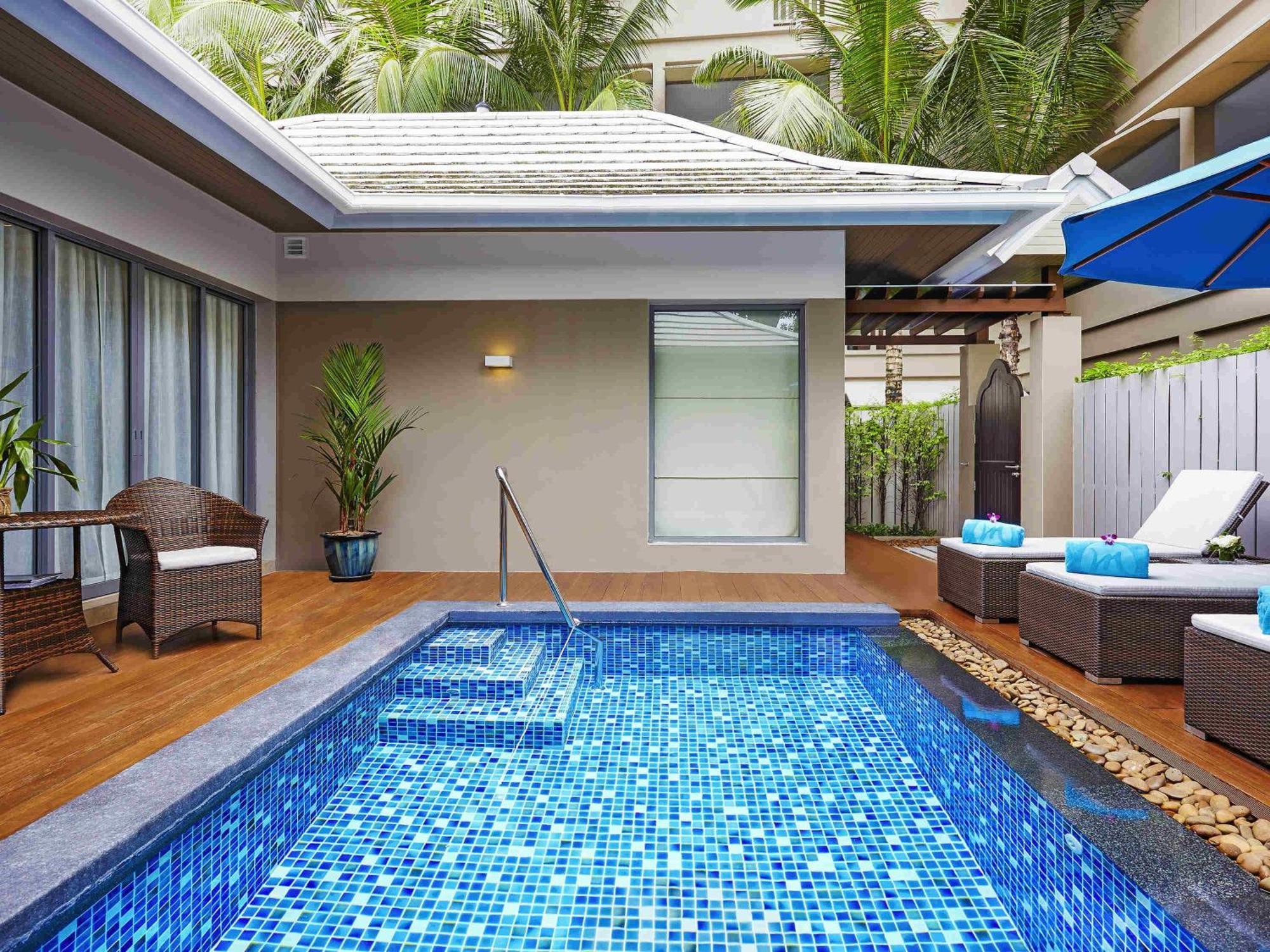 Villa de 2 habitaciones con piscina