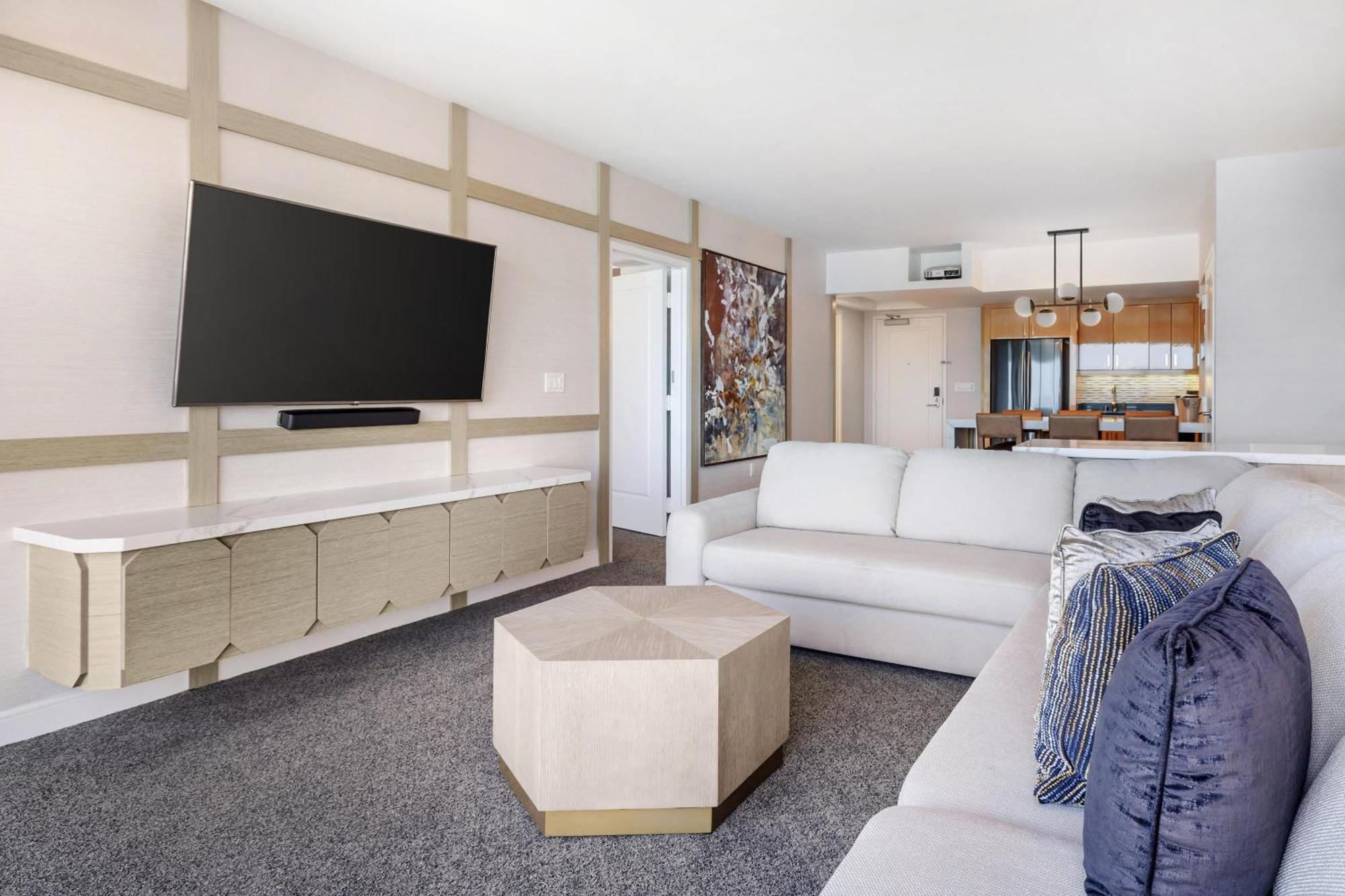 Suíte de 1 Quarto com Cama King-size e Sofá-cama