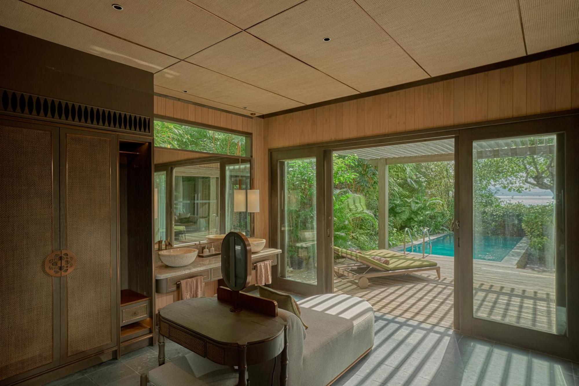 Pool-Villa mit Meerblick