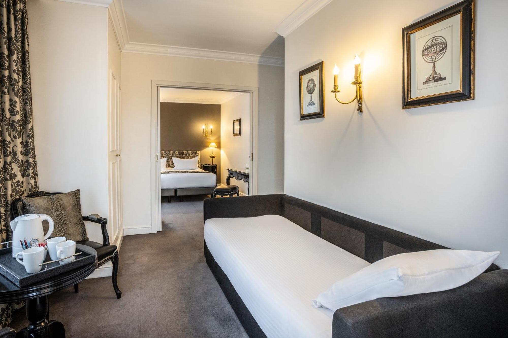 Deluxe Suite met 1 Slaapkamer, Kingsize Bed en Slaapbank