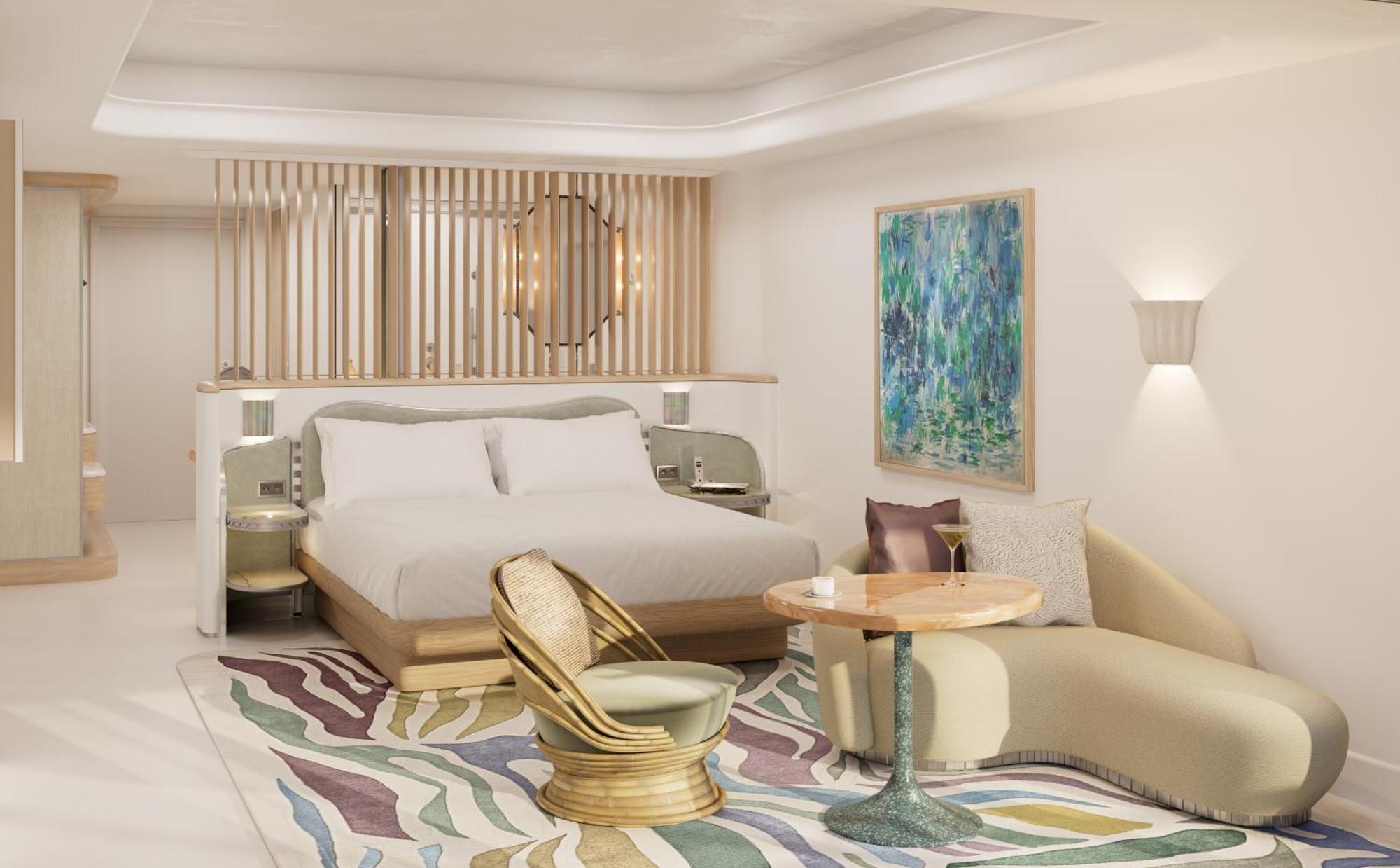 Junior Suite met Gedeeltelijk Uitzicht op Zee