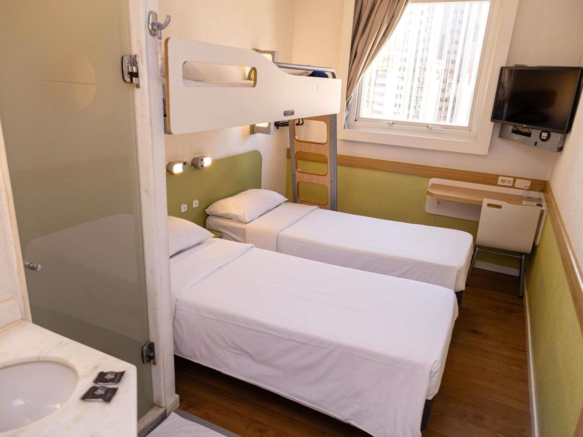 Triple Room 2 Single Beds 1 Bunk Bed