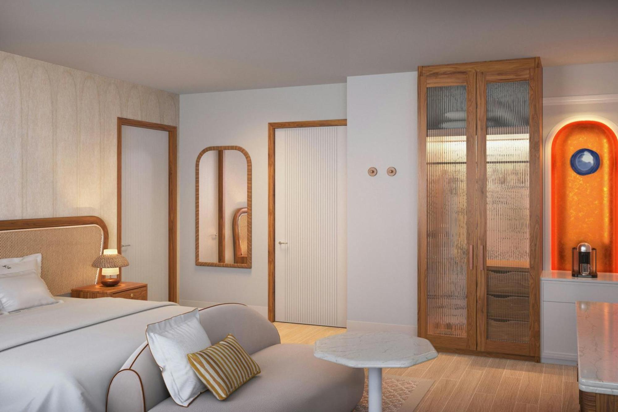 Kamer met Kingsize Bed aan de Oceaan