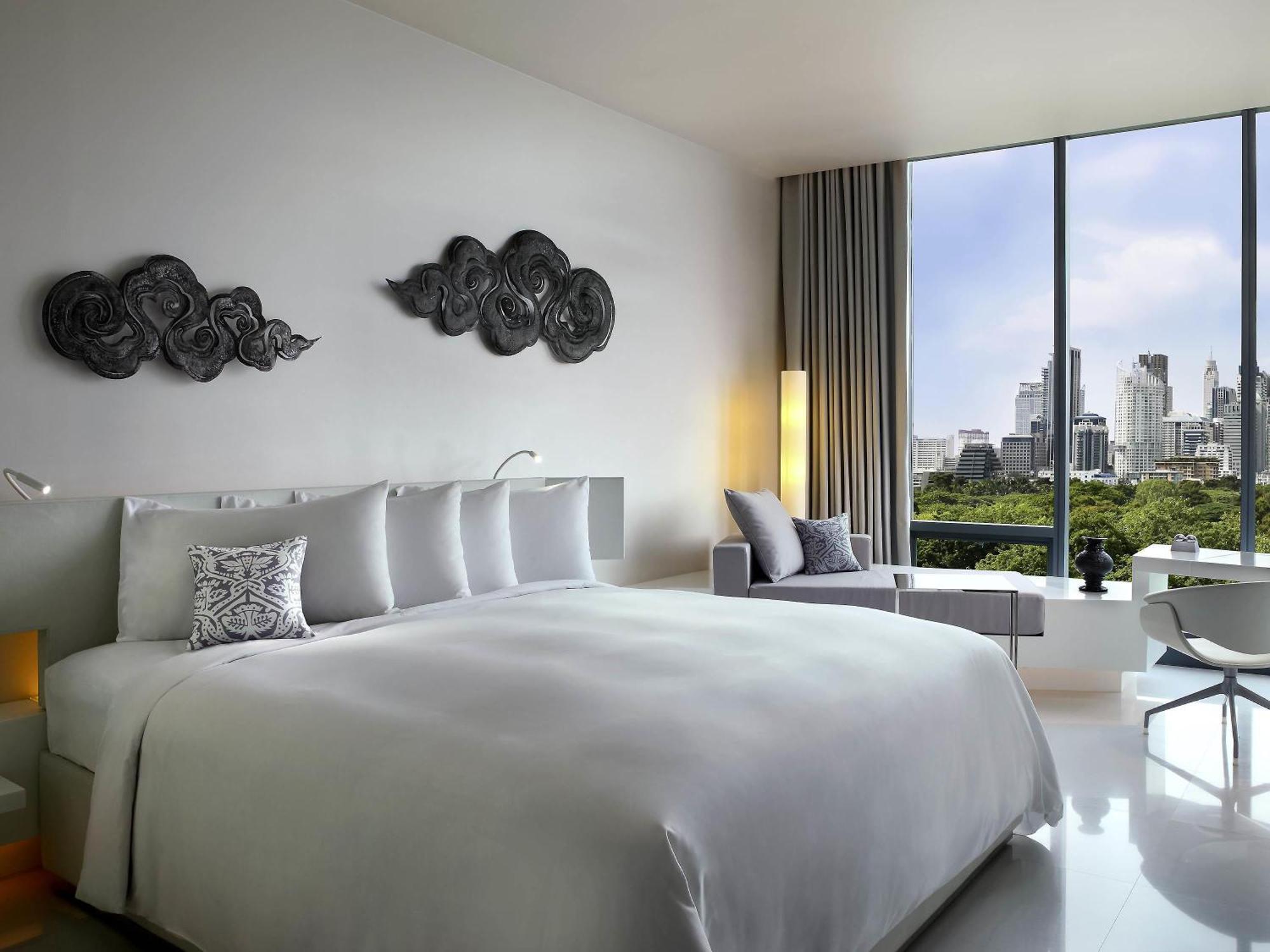 Suite SO de 1 dormitorio con vistas al parque Lumpini o a la ciudad y ventajas Club