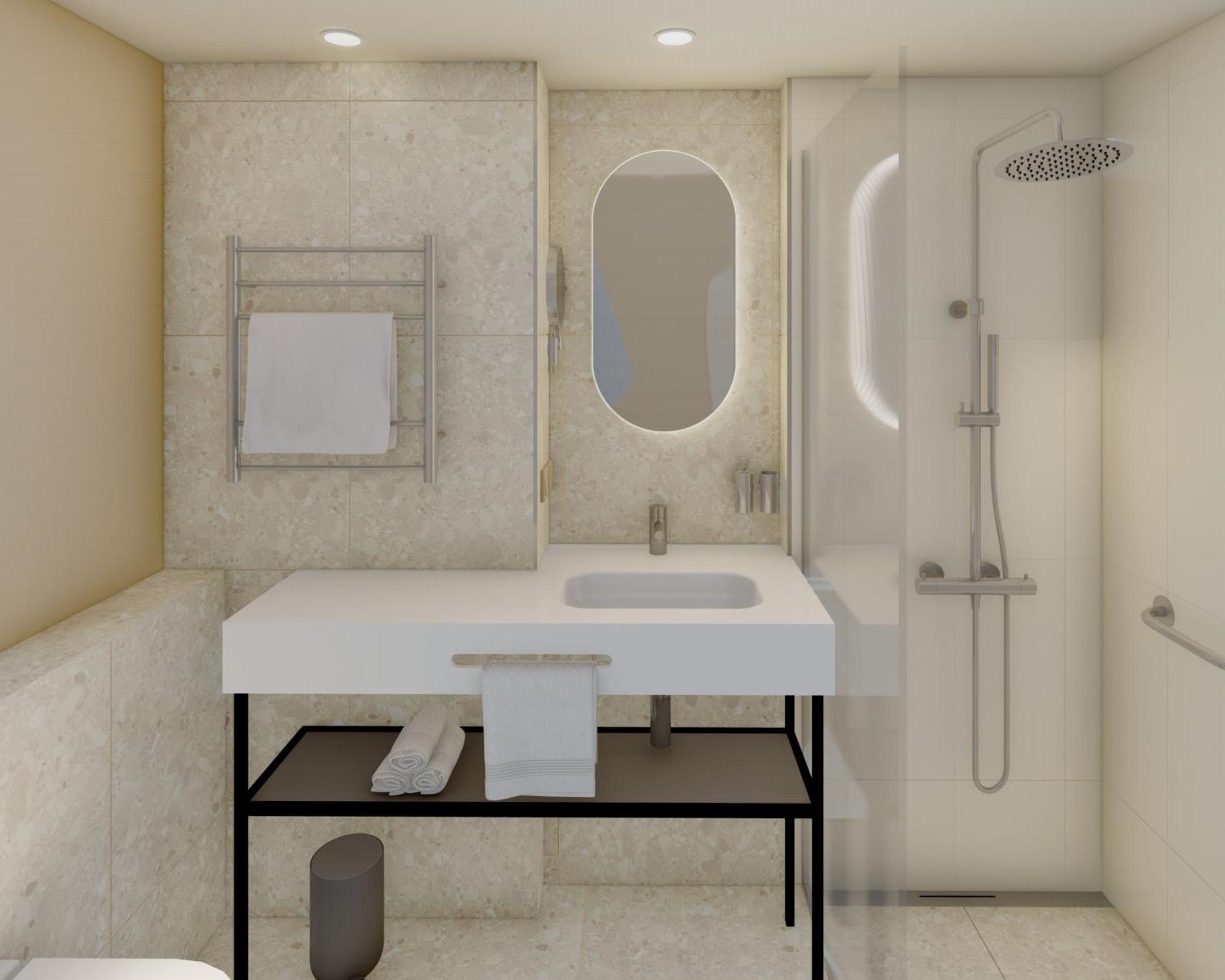 Habitación Estudio con zona de cocina