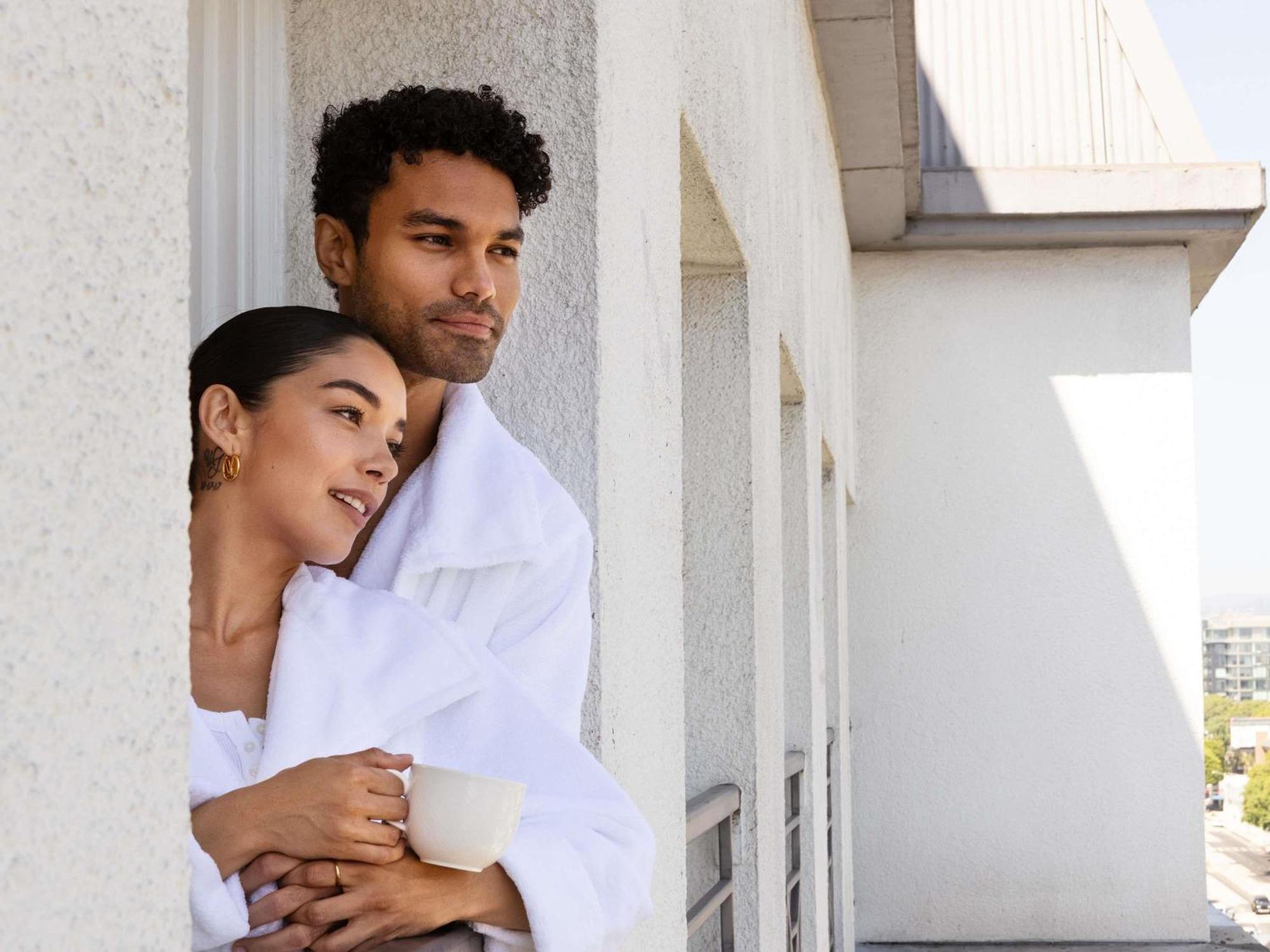 Beverly Luxe Kamer met 1 Kingsize Bed en Uitzicht op Beverly Boulevard