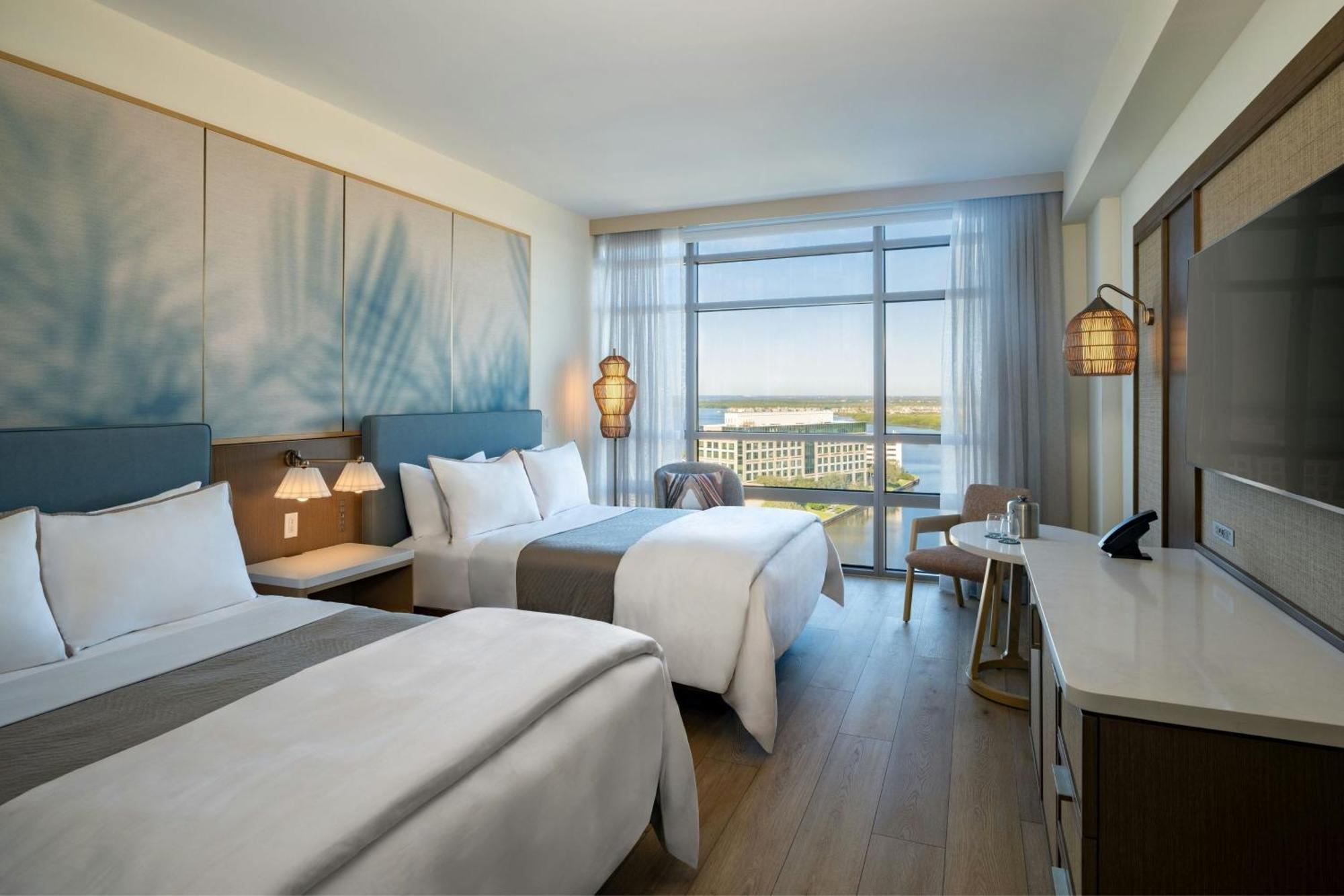 Queen Room Two Queen Beds Partial Bay View Newly Renovated