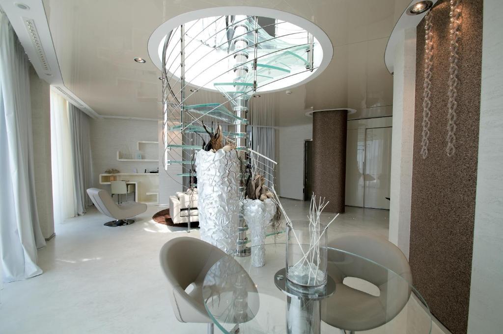 Luxuriöse Suite mit 1 Schlafzimmer - auf 2 Ebenen mit Meerblick