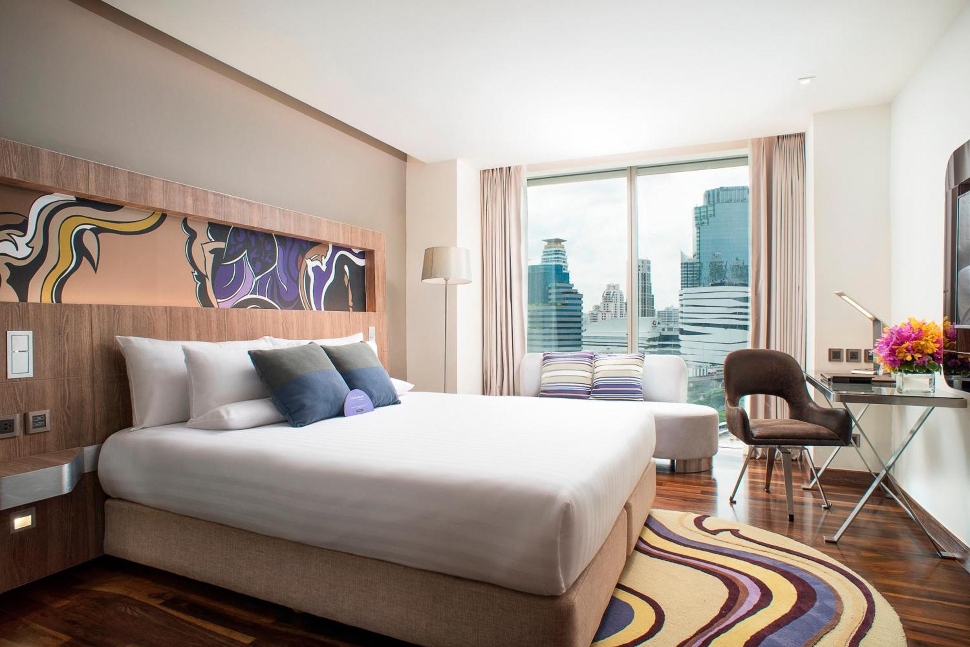Chambre Lit King-Size Supérieure - Vue sur Ville