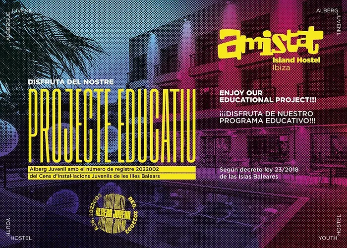 Herberg: Amistat Island Hostel Ibiza - Albergue Juvenil