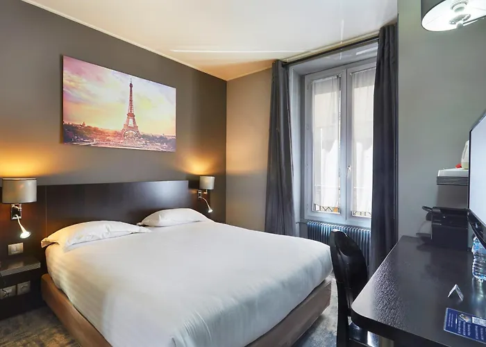 Hotel romántico: Logis Hotel Jardin De Villiers