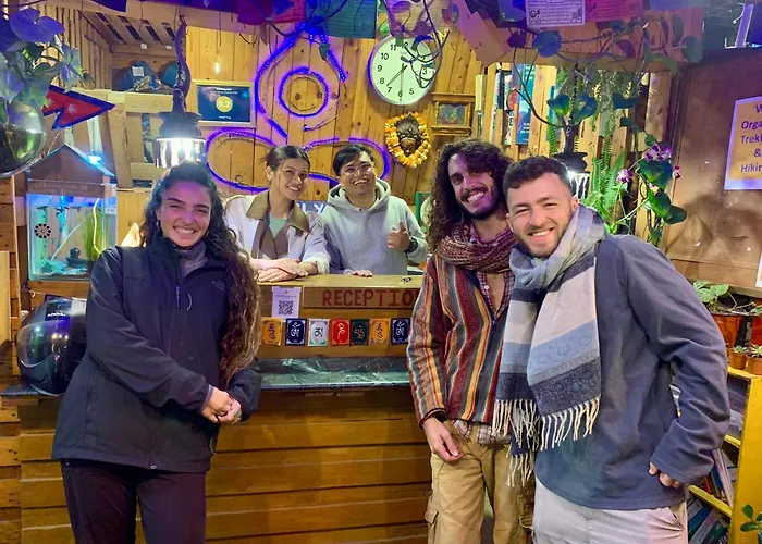 The Hostels Yog - Best Social Backpacker In Thamel -Rooftop-Capsule Bunks Ac