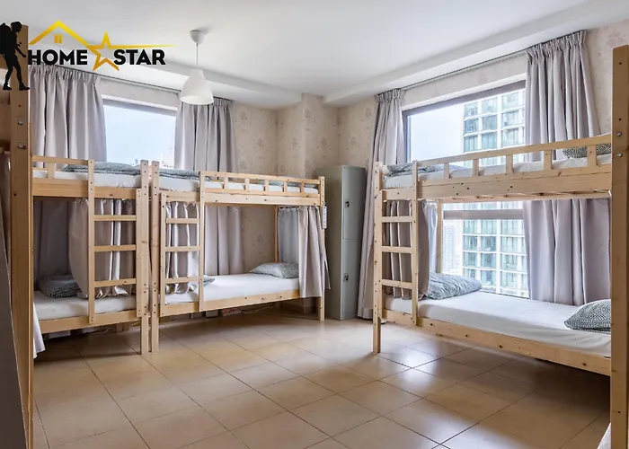 Homestar, Jumeirah Beach Hostel - Jbr - Pool, Beach, Metro