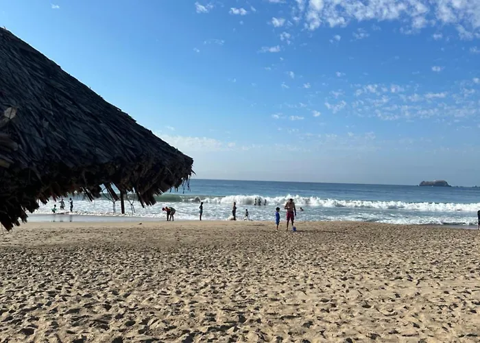 Villa Para 5P 4A 1M Dentro Del Hotel A Un Lado Del Krystal Ixtapa Con Playa Wifi (Adults Only)