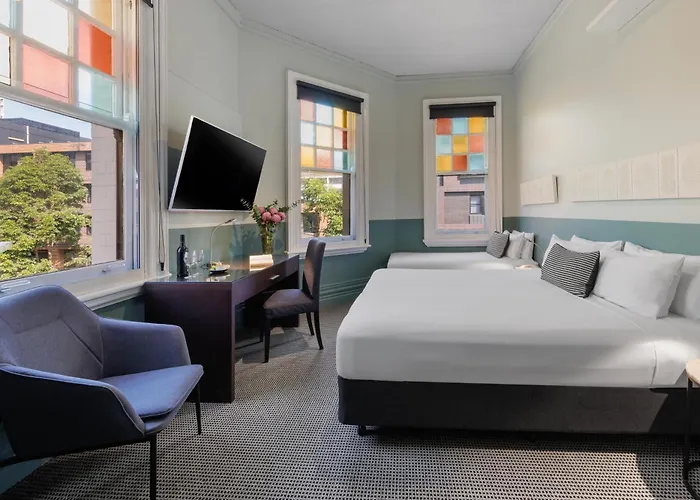 Centraal gelegen hotel: Vulcan Hotel Sydney