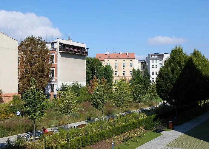 Family resorts Fragola Apartments Rajska 3 - Modern Studios, Park