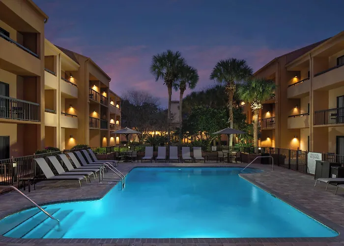 Hotel with view: Courtyard By Marriott Jacksonville At The Mayo Clinic Campus/Beaches