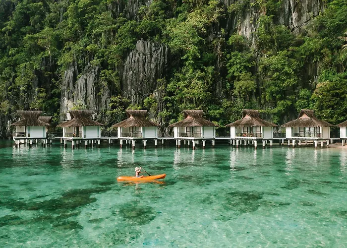 Beach hotel: El Nido Resorts Miniloc Island
