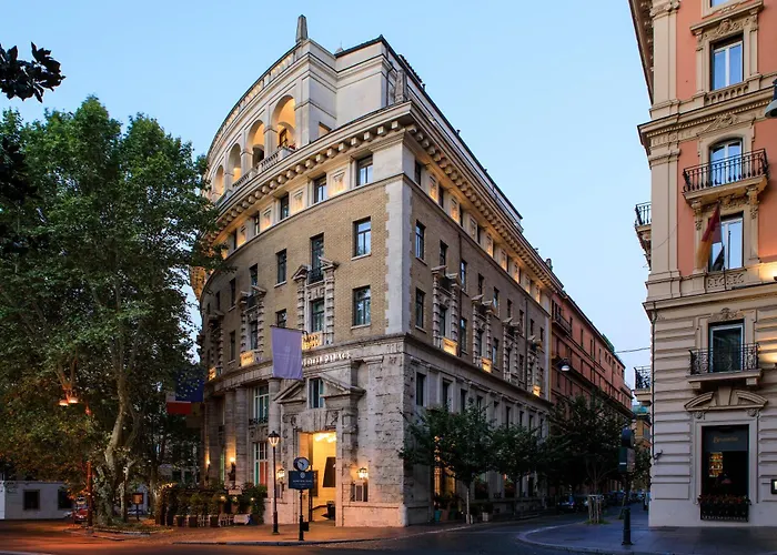 Boutique hotel only: Grand Hotel Palace Rome