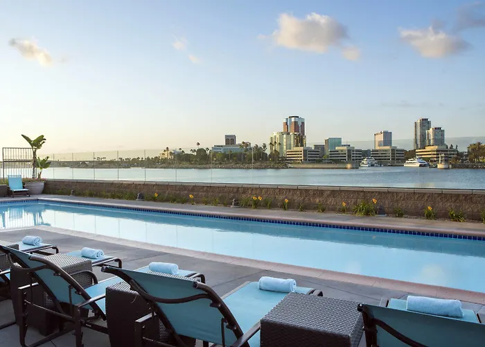 Jacuzzi-Hotel: Residence Inn Long Beach Downtown