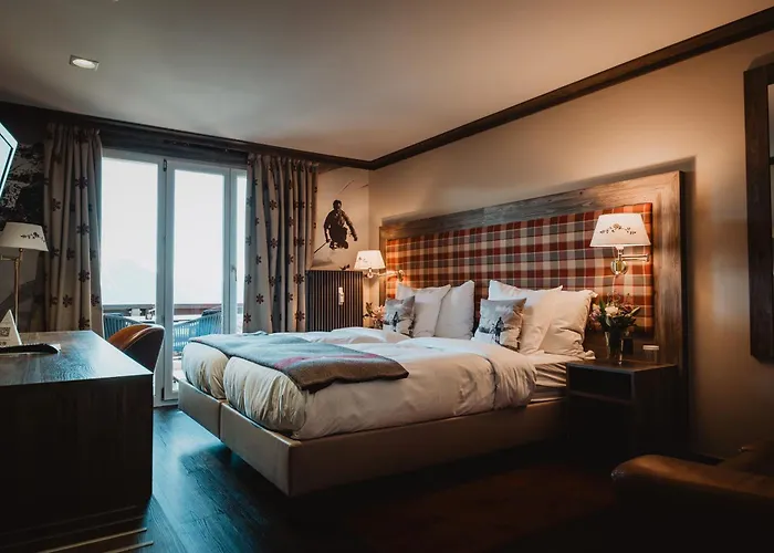 Hotel met uitzicht: Hotel Bristol Verbier