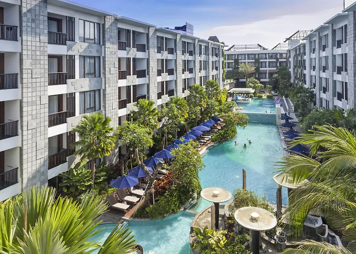 Hot Tub in Room Courtyard By Marriott Bali Seminyak