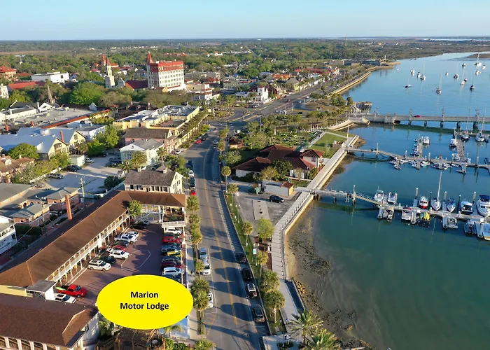 Golf hotels Historic Waterfront Marion Motor Lodge In Downtown St Augustine