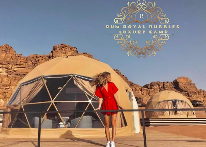 Rum Royal Bubbles Luxury Camp