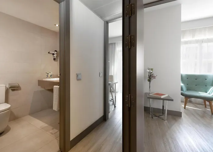 Hotel mit Aussicht: NH Madrid Zurbano