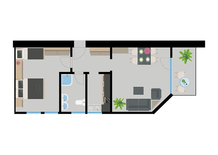 Goedkoop hotel: Appartements Waldesrand