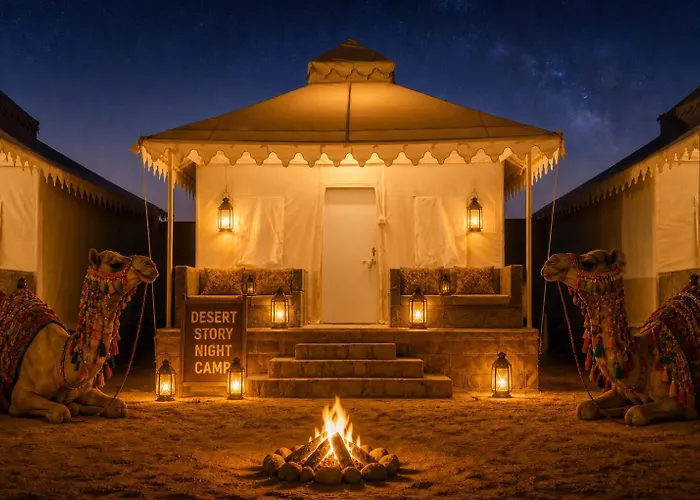 Desert Story Night Camp