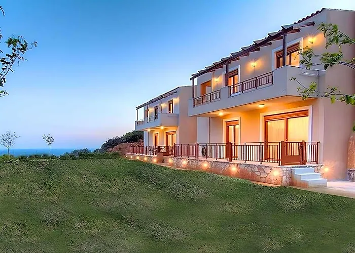Triopetra Luxury Villas Fournou Lago Superior Villa With Private Pool | Stefania