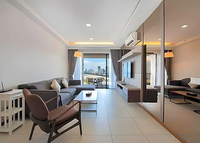 Seaview 3Bedroom Family Suite For 8P With Balcony