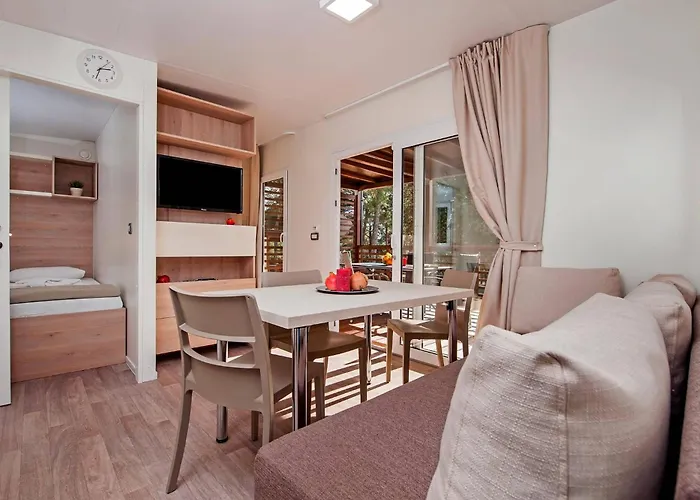 Dog friendly hotels Eurocamp Mobile Homes At Campsite Porton Nature Hideouts